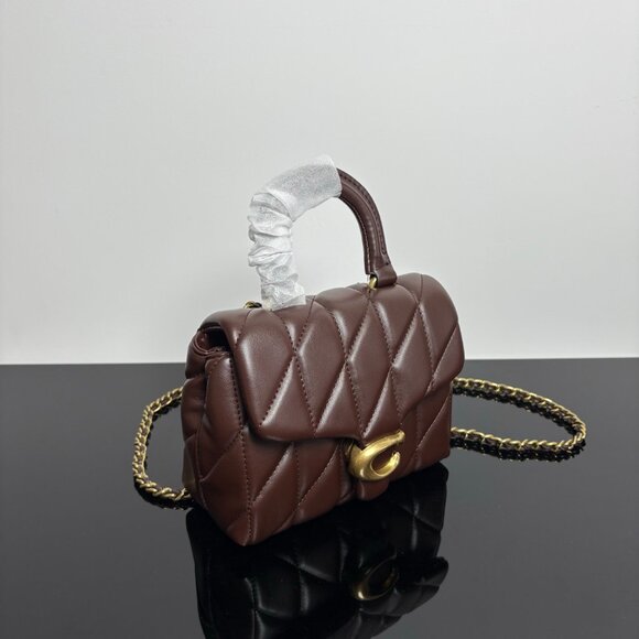 COACH TABBY Top Handle Tote - Picture 2 of 9